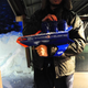 Illustration for article titled Wham-O Snowball Blaster: Snowmodo Review